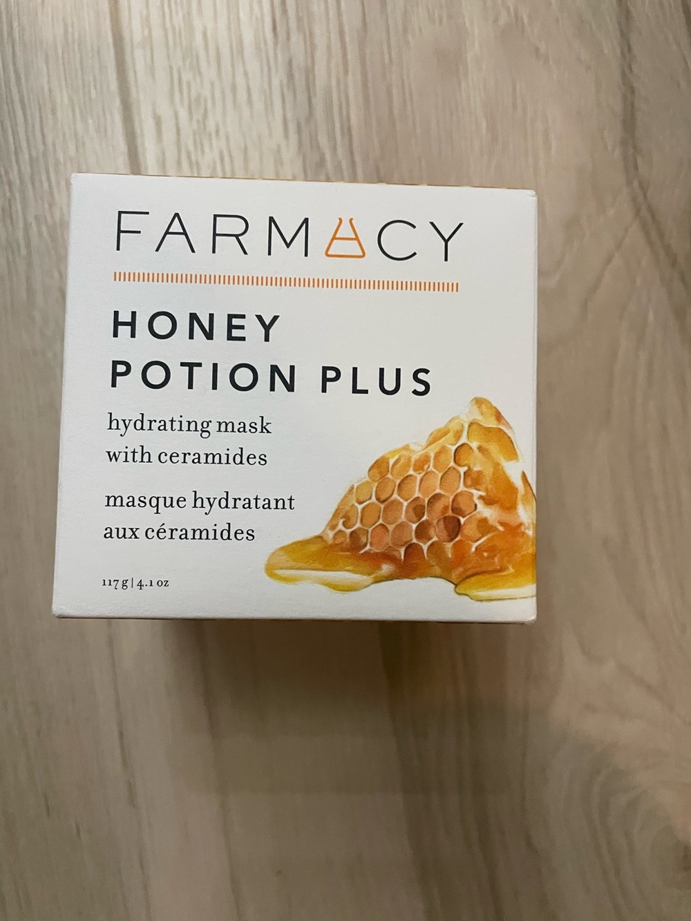 Farmacy Honey Potion Plus Hydrating Mask - White & Yellow